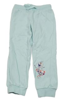 Světlemodré tepláky s Olafem Disney