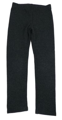 Tmavosivé zateplené legíny Pocopiano