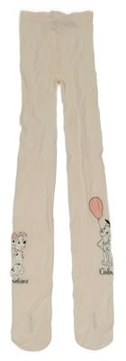 Broskvové silonové punčocháče 101 Dalmatinů 