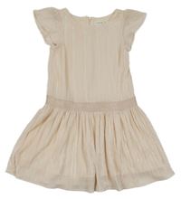 Svetloružové trblietavé plisované šaty Orchestra