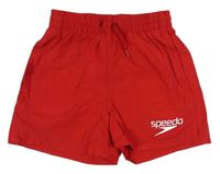 Červené plážové kraťasy s logom zn. Speedo