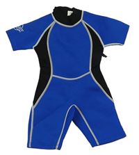 Cobaltově modro-černý neopren s logem Splash