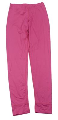 Tmavoružové funkčné spodné nohavice crane