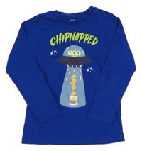 Safírové triko s Ufonem OVS