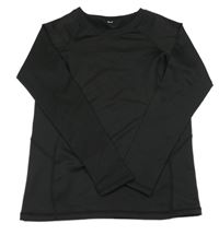 Čierne thermo tričko