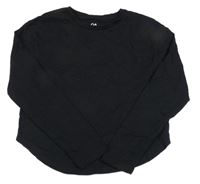 Čierne crop tričko C&A