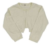 Smetanové propínací svetrové bolérko H&M