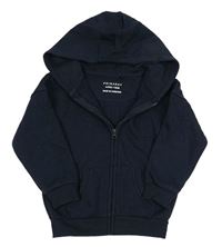 Tmavomodrá prepínaci mikina s kapucňou Primark