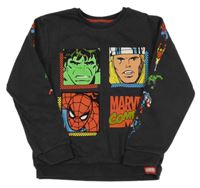 Antracitová mikina s Avengers M&S