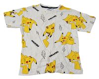 Smotanové tričko s Pikachu