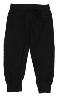 Čierne ľahké tepláky H&M