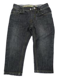 Tmavosivé straight rifle Denim Co.