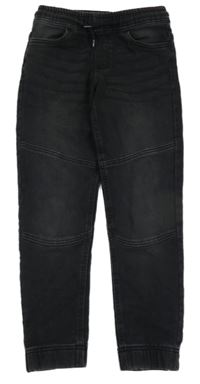 Čierne teplákové rifle Pepperts