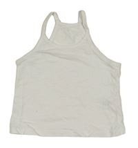 Biely crop top Matalan