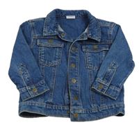 Tmavomodrá rifľová bunda F&F