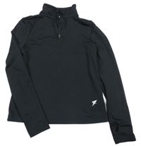 Čierna športová crop mikina Primark