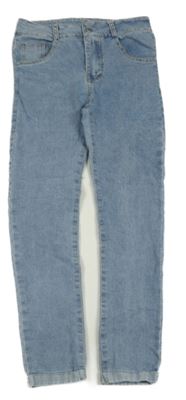 Svetlomodré ľahké skinny rifle