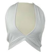 Dámsky biely crop top PrettyLittle Thing