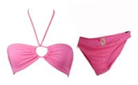 Dámske neónově ružové dvoudílné plavky Ocean Club