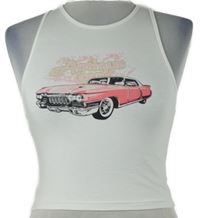 Dámsky biely crop top s autom Shein