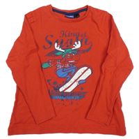 Červené tričko so sobom Lupilu