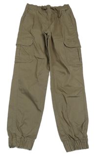 Béžové cuff rifle s kapsami Primark