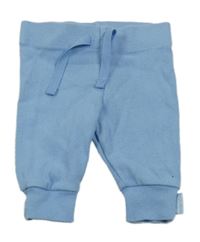 Svetlomodré rebrované ľahké tepláky Primark