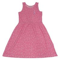 Ružové šaty s kvetinami YOUNG IDOLS