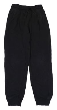 Černé cuff tepláky H&M