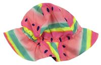 Ružovo-zelený klobúk s melónom GAP
