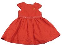 Červené třpytivé šaty s kometou Sergent Major