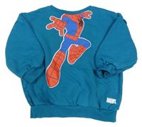 Petrolejová oversize mikina so Spider-manem George
