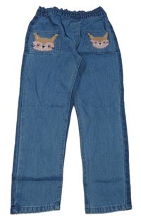 Modré paper bag rifle s čumáčky zn. little kids