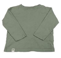 Khakišedé triko ZARA