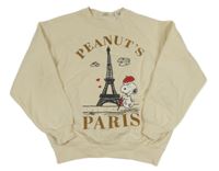 Smotanová mikina s Eiffelovou věží a Snoopym H&M