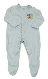Svetlomodrý overal s Mickey a Plutem PRIMARK