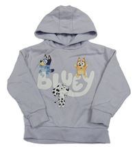Světlefialová mikina s Bluey s kamarády a kapucí PRIMARK
