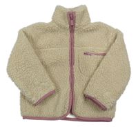 Smotanová huňatá thermo bunda PRIMARK