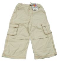 Nové - svetlobéžové cargo rifle Happy Puppy