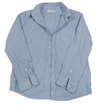 Světlemodrá melírovaná košile ZARA