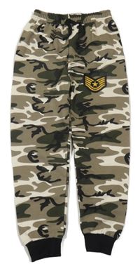 Army-čierne tepláky