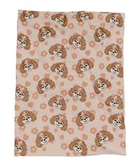 Růžový květovaný nákrčník se Skye a srdíčky C&A