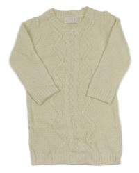 Svetlobéžové svetrové šaty Next