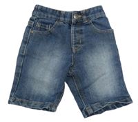 Modré riflové kraťasy George