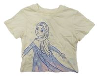 Krémové tričko s Elsou H&M