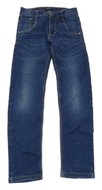 Modré skinny rifle Blue Seven