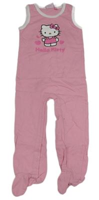Světlerůžové dupačky s Hello Kitty 