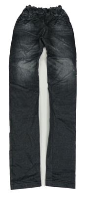 Tmavošedé tregíny riflového vzhledu