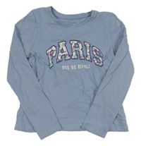 Svetlomodré tričko s nápisom Primark