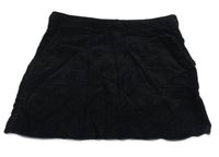 Čierna menšestrová sukňa New Look